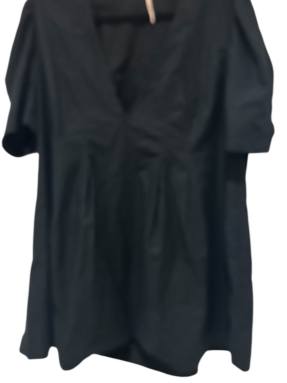 Free People Black V-Neck Short Sleeve Women’s Top or Mini Dress